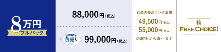 8万円フルパック